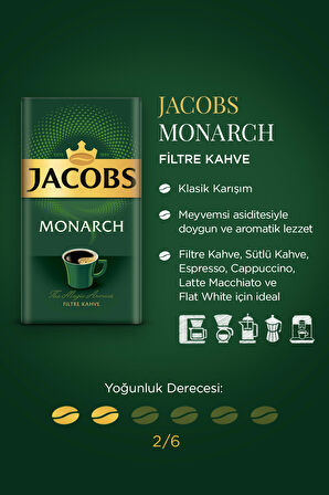 Jacobs Monarch Filtre Kahve 250 gr